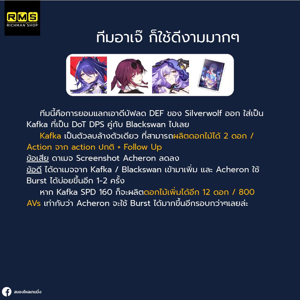 honkai star rail acheron team