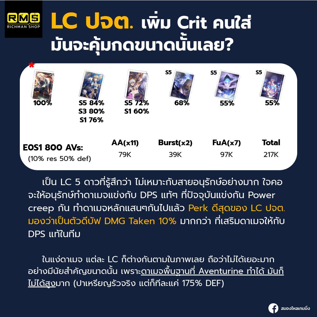 honkai star rail aventurine up lc