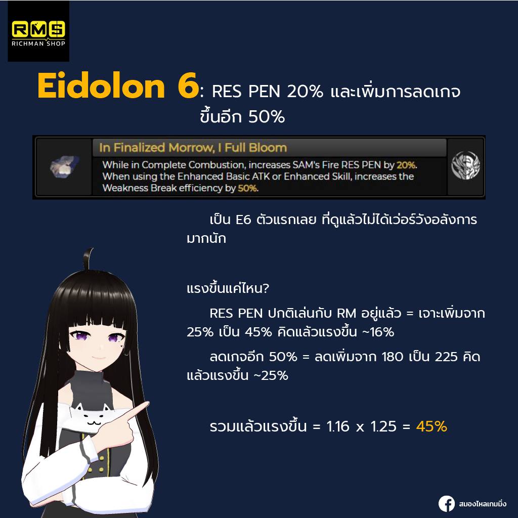 honkai star rail firefly eidolon 6