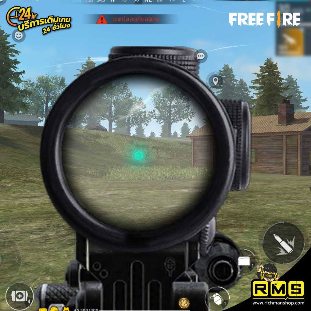Scope FreeFire, เล็งให้แม่น วิธีเล่นฟีฟาย