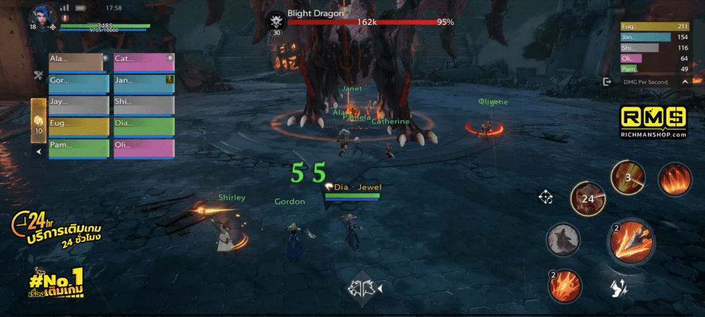 ตีบอส Tarisland, มอนสเตอร์เวล 30, วิธีการตีบอส