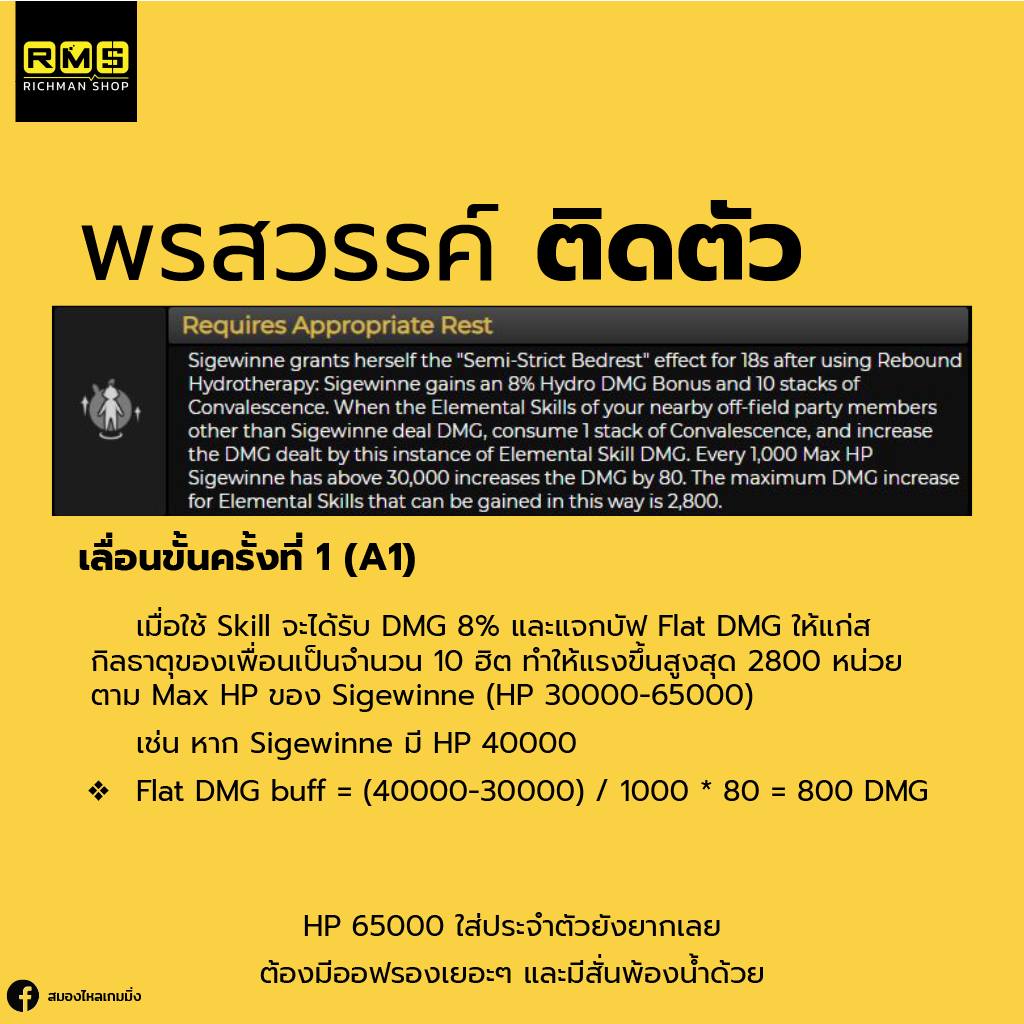 genshin impact sigewinne a1 passive