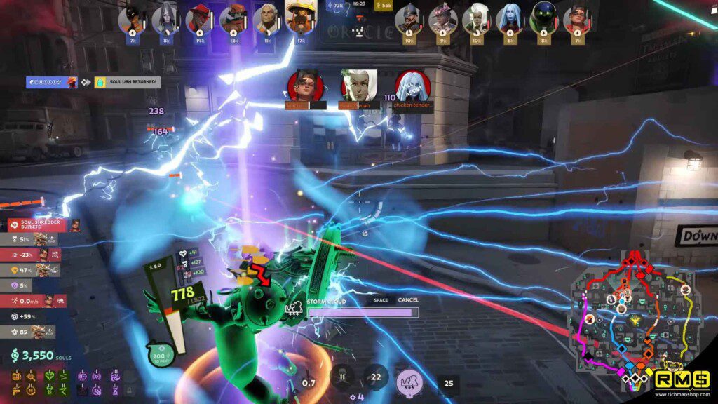 Deadlock Skill สุดยอกมาก แต่ละตัวมีสกิลให้เล่นที่แตกต่างกันไป